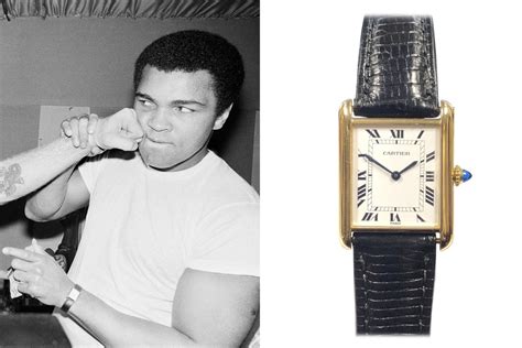 muhammad ali cartier tank|louis cartier tank.